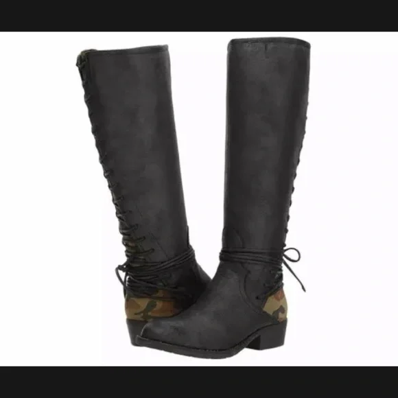 Very Voliatile Marcel Camo boots - Picture 1 of 4